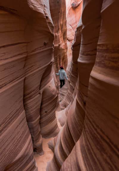 Zebra Slot Canyon in Grand Staircase-Escalante National Monument