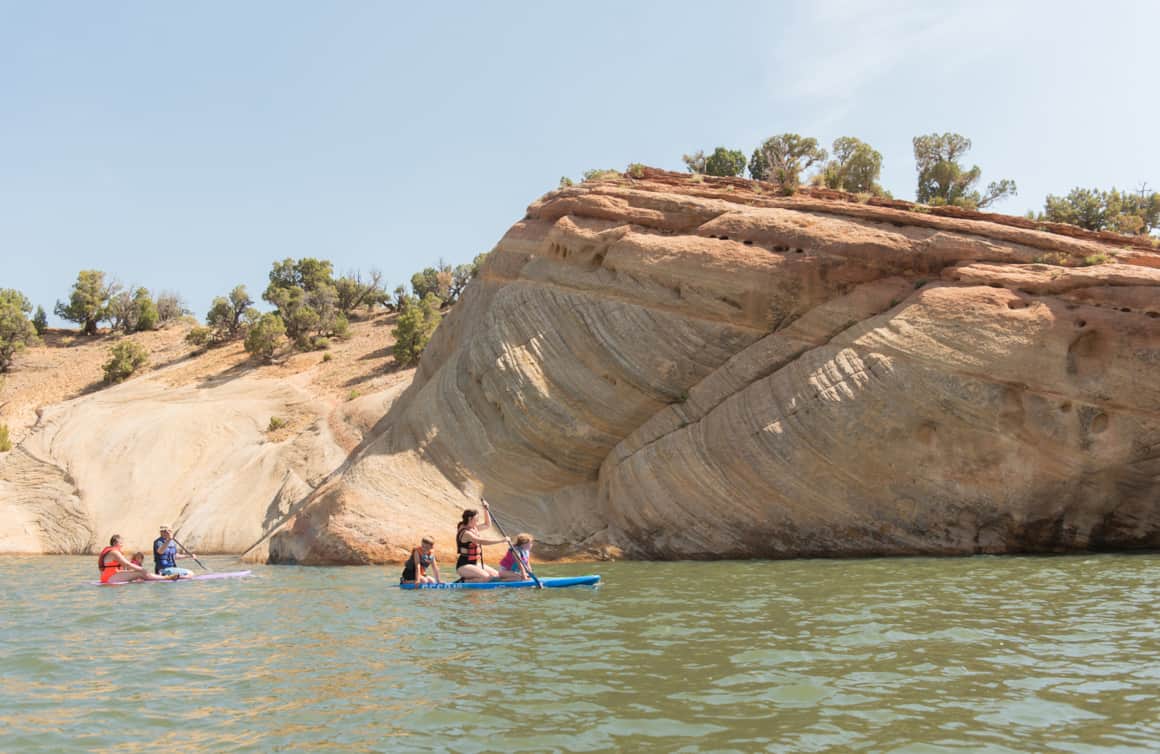 Red Fleet's stunning red rock scenery provides a perfect backdrop for boating, paddleboarding, water skiing, swimming and picnicking.