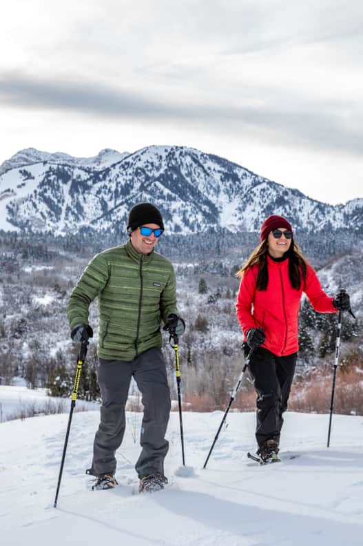 Snowshoeing in Ogden