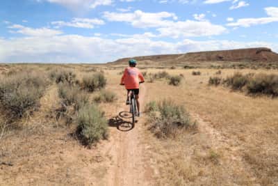 Managed by the Bureau of Land Management, the McCoy Flats Mountain Bike Trail System west of Vernal includes 35 miles of trails for all skill levels.