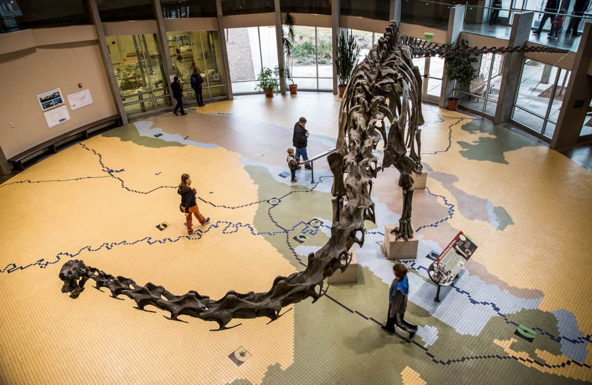 The Utah Field House of Natural History is located right on Vernal’s Main Street.