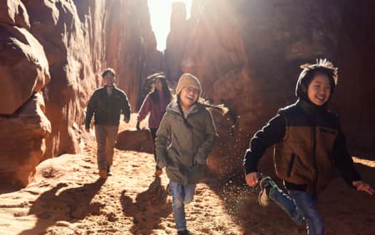 Even in the desert, temperatures can plummet in the evenings, so be sure to pack extra layers.