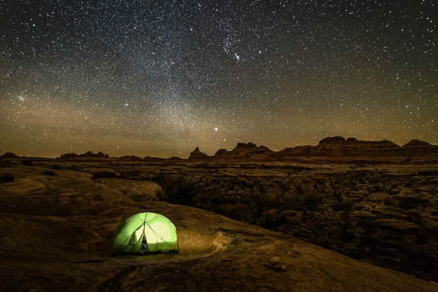 Stargazing in Canyonlands National Park