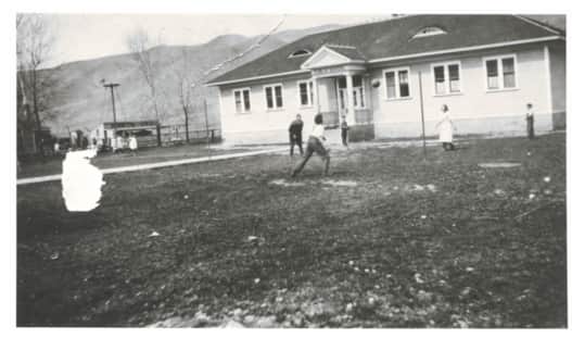 Using bricks and wood that were fired and milled on the site, the Echo Church and School was built on Temple Lane in 1876.