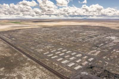 After its closure, the Topaz incarceration site was eventually stripped of its more than 500 buildings, and the camp was gradually reclaimed by the windswept desert.