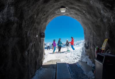 Snowbird's 600-foot-long Peruvian Tunnel.
