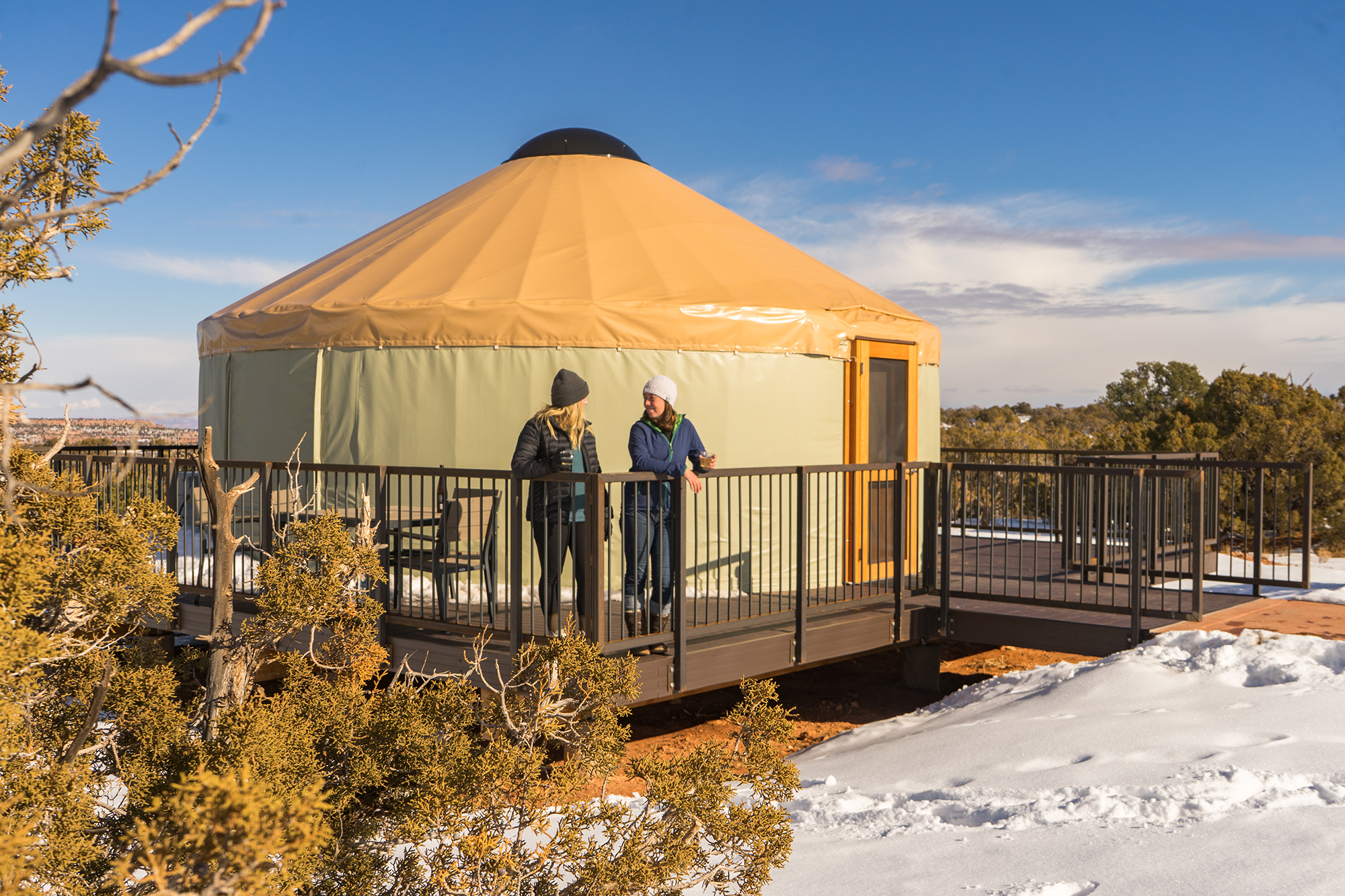 Dead horse point outlet state park yurts