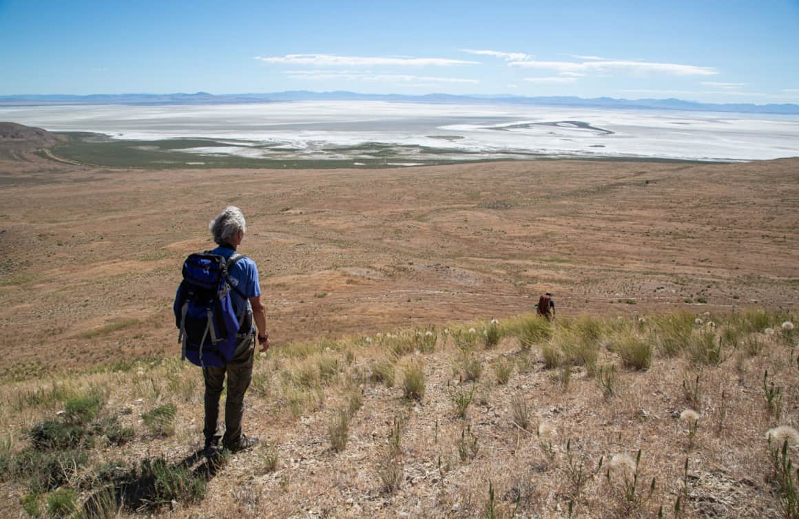 On any given research trip for Slater, the Great Salt Lake is often within sight.