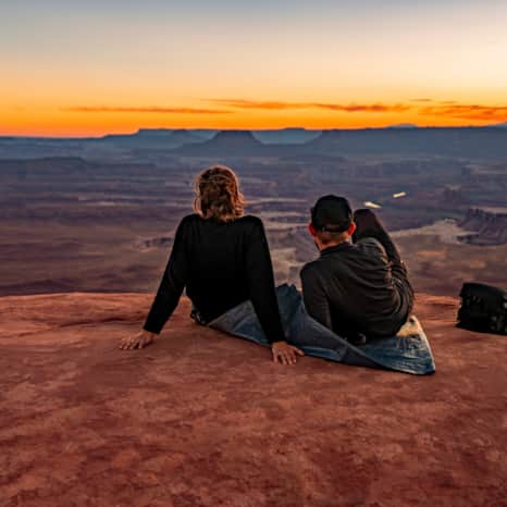 Located near the Willow Flat Campground, the Green River Overlook is wheelchair accessible by a paved trail from the site's parking lot.